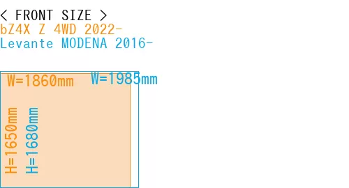 #bZ4X Z 4WD 2022- + Levante MODENA 2016-